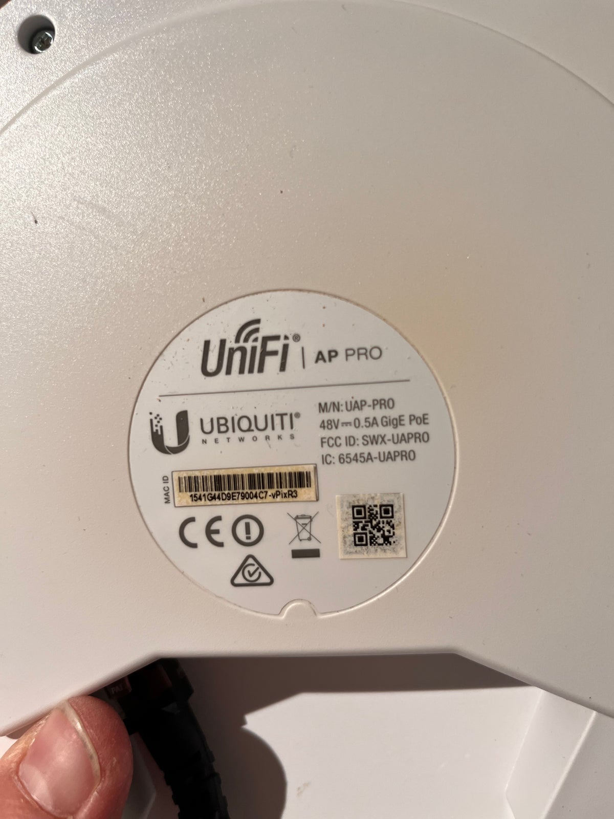Access point, Ubiquity Unifi UAP-PRO Access Points med PoE