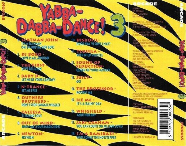 Diverse Kunstnere: Yabba-Dabba-Dance 3, andet
