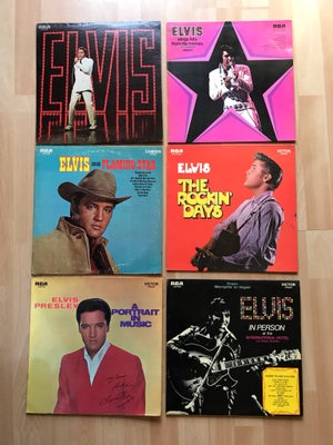LP, Elvis Presley, - Elvis, sings hits From his movies ..50kr
- Elvis, The rocking days …75kr
- Elvi
