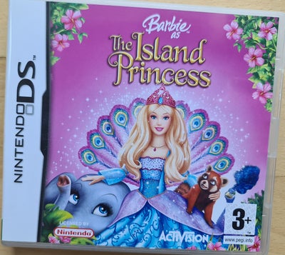Nintendo DS Barbie as The Island princess, Nintendo DS, Jeg sælger Nintendo DS Barbie as The Island 