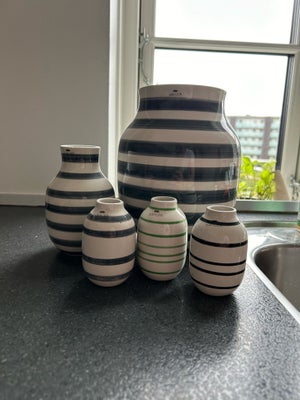 Keramik, Vaser, Kahler, Diverse Kähler vaser, Omaggio
Rigtig fin stand på alle - sælges samlet og gr