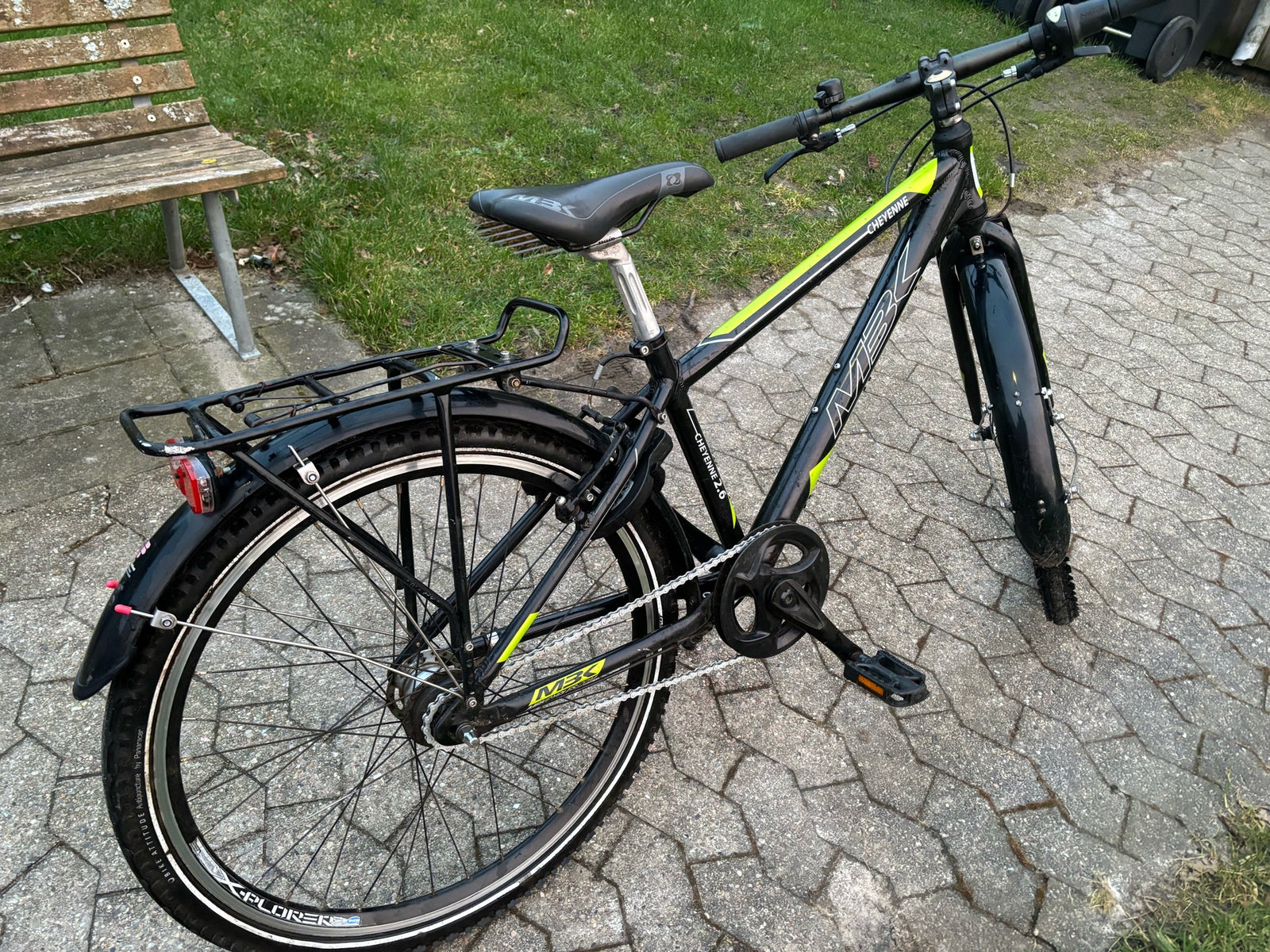 Unisex børnecykel, mountainbike, MBK.