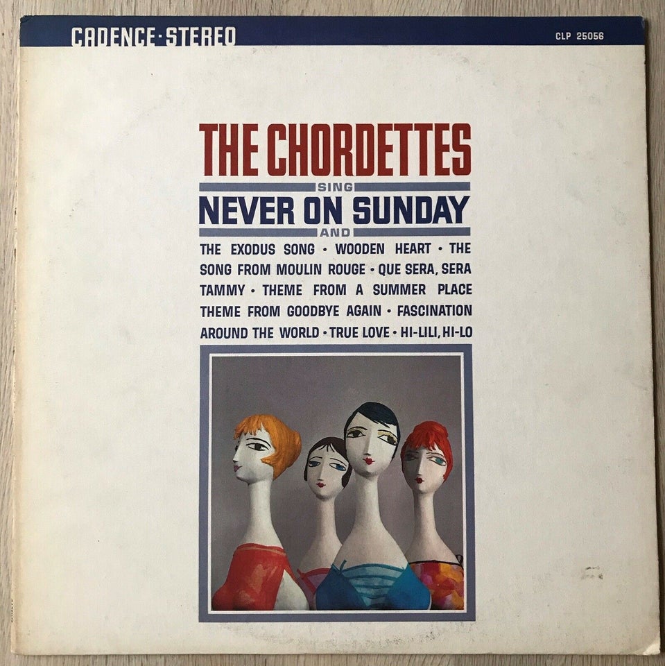 LP, The Chordettes, Sing Never On Sunday