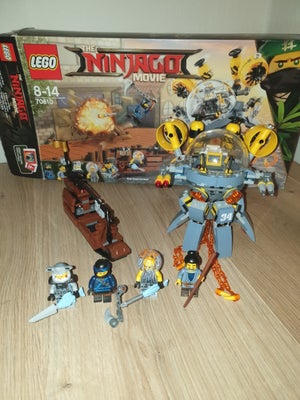 Lego Ninjago, 70610, Lego Ninjargo 70610. Flyvende gople. Med manual og med kasse. Mangler 1 klister