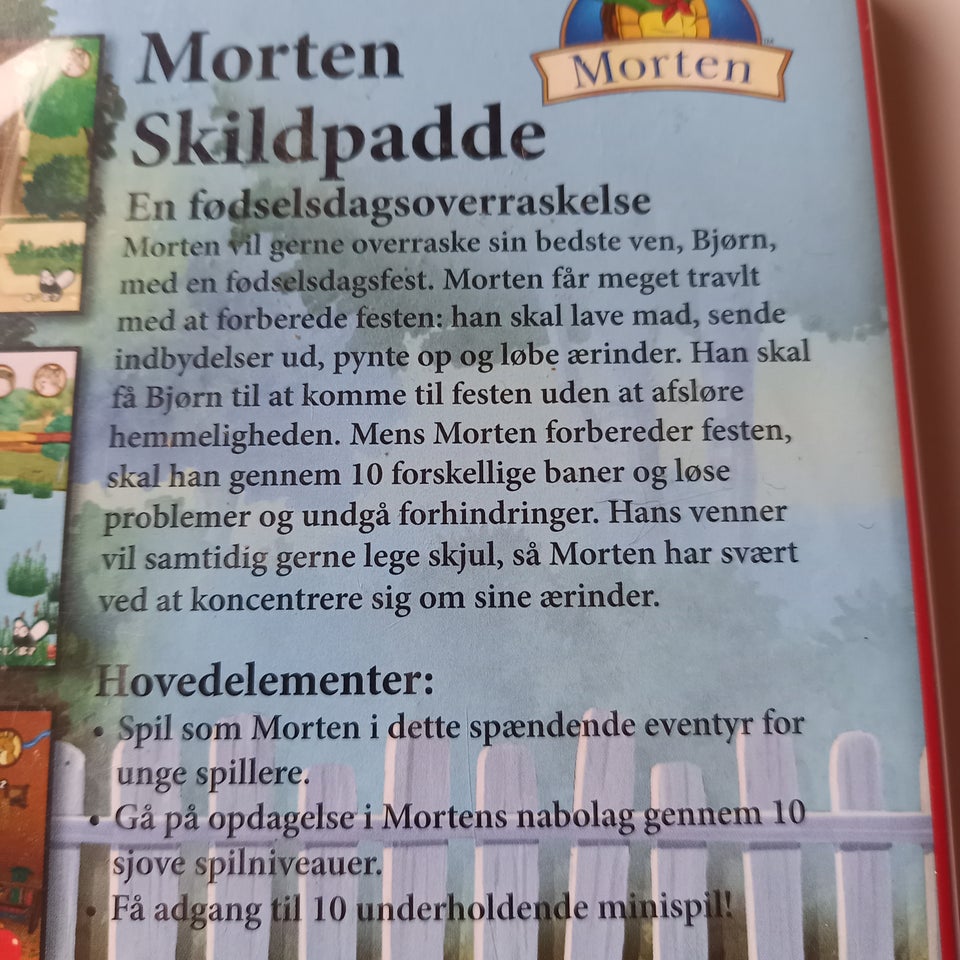 Morten Skildpadde En fødselsdagsoverraskelse, til pc,