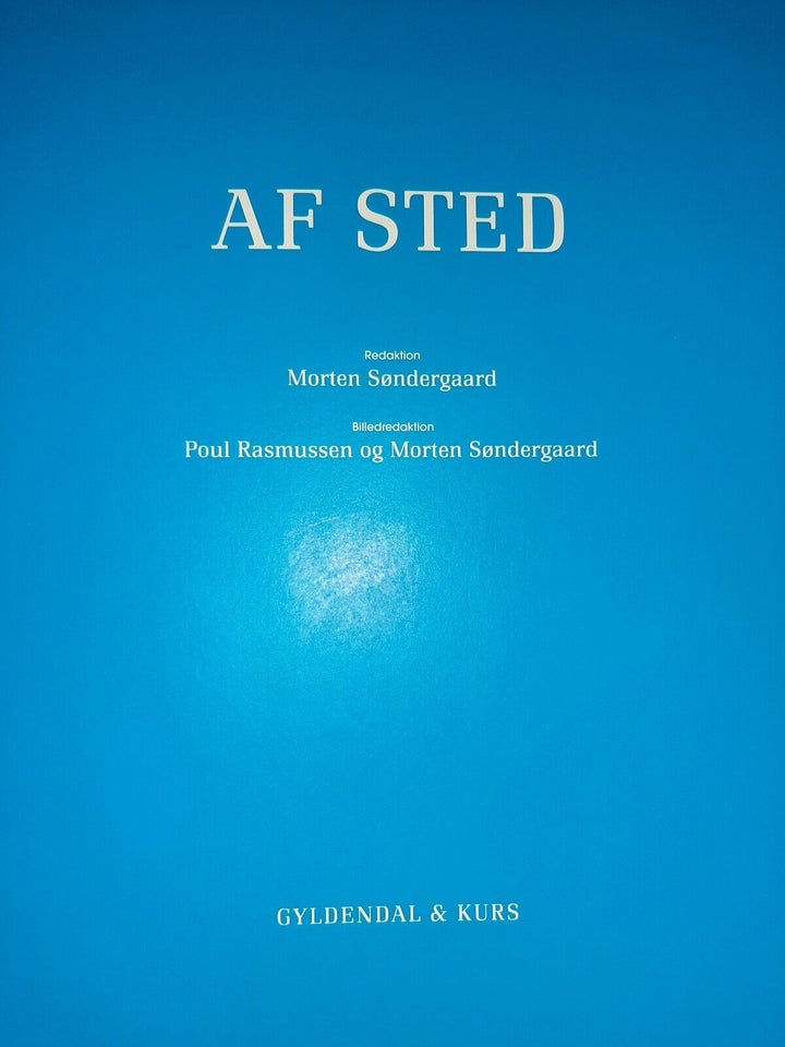 AF STED, Morten Søndergaard, emne: kunst og kultur