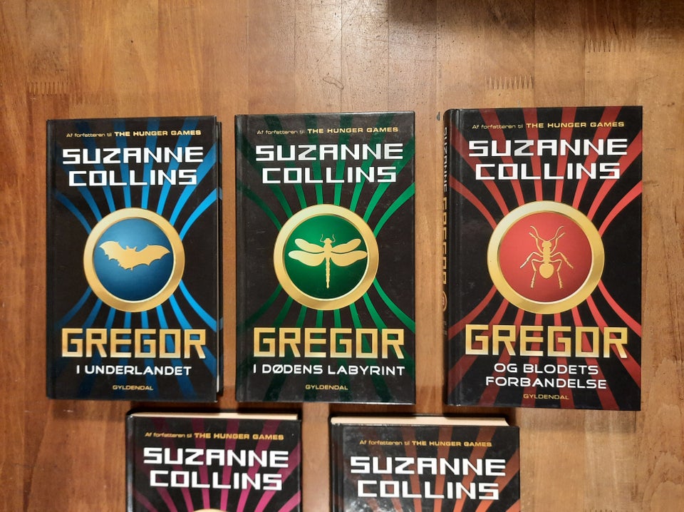 Gregor 1-5 (komplet, danske), Suzanne Collins