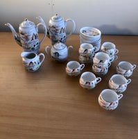 Porcelæn, te stel/kaffe stel, japansk