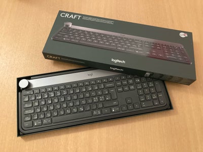 Tastatur, trådløs, Logitech , Craft, Perfekt, Sælger Logitechs topmodel Craft i business-tastatur / 
