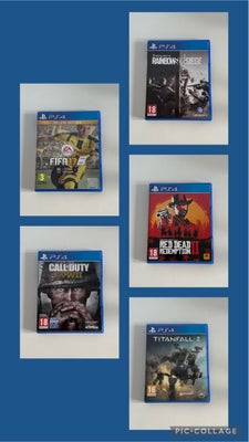 PS4 spil , PS4, anden genre, Forskellige spil til PS4 

10 kr. pr. stk
