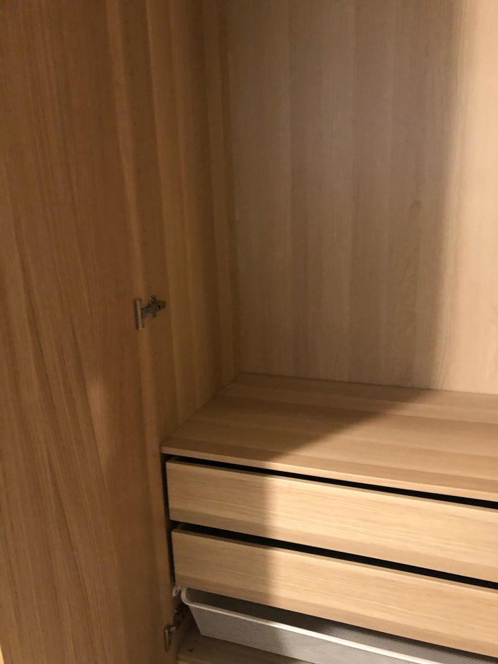 Garderobeskab, Ikea, b: 100 d: 60 h: 201