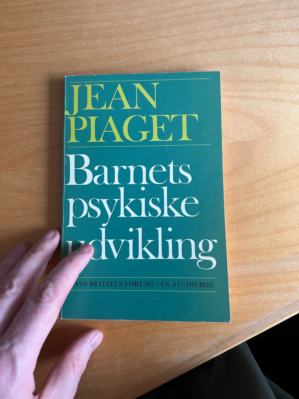 Barnets psykiske udvikling Jean Piaget dba.dk K b og Salg af