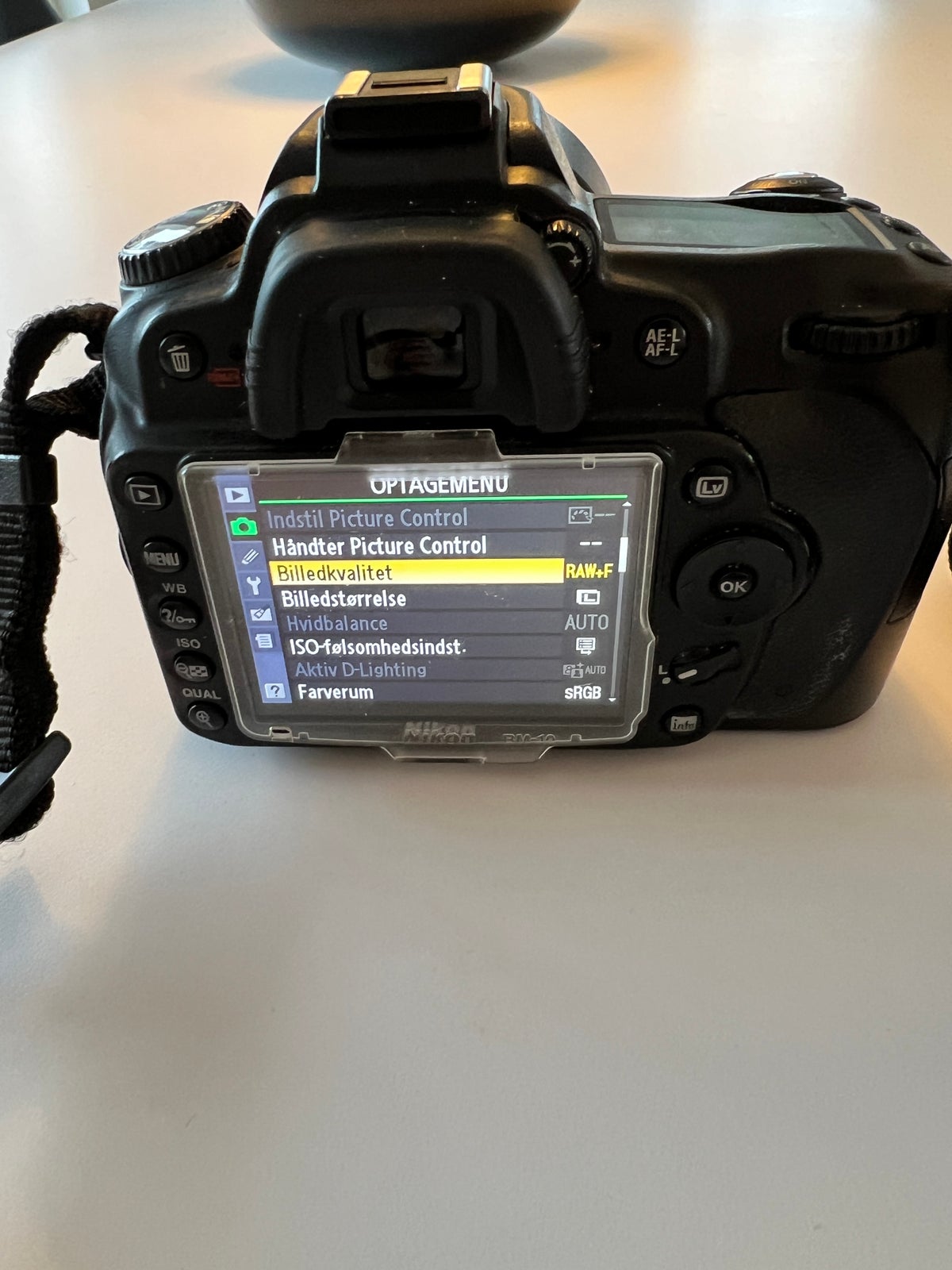Nikon 90D, spejlrefleks, 12 megapixels