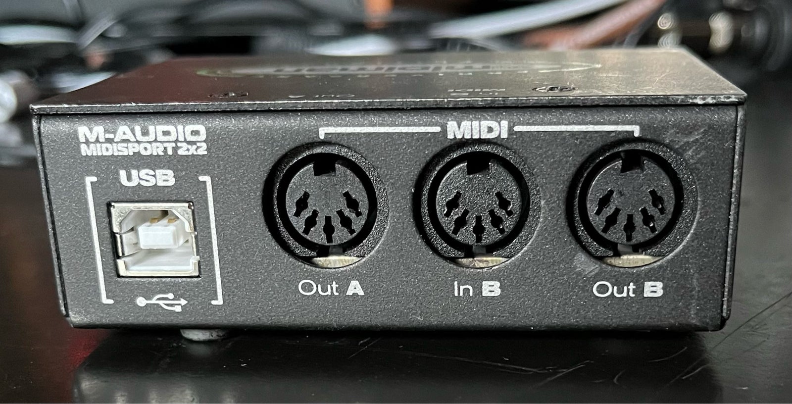 USB-MIDI interface, M-Audio MIDISPORT 2x2