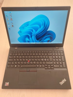 Lenovo Thinkpad L15 Ryzen 5, 16 GB ram, 256GB nvme SSD GB harddisk, Perfekt, Lyn-hurtig 6kernet cpu.