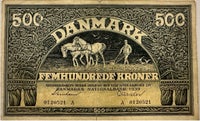 Danmark, sedler, 1939