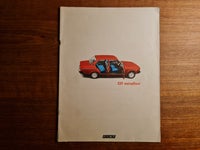 Fiat 131 modelbrochure fra 1974.

24 sider, på...