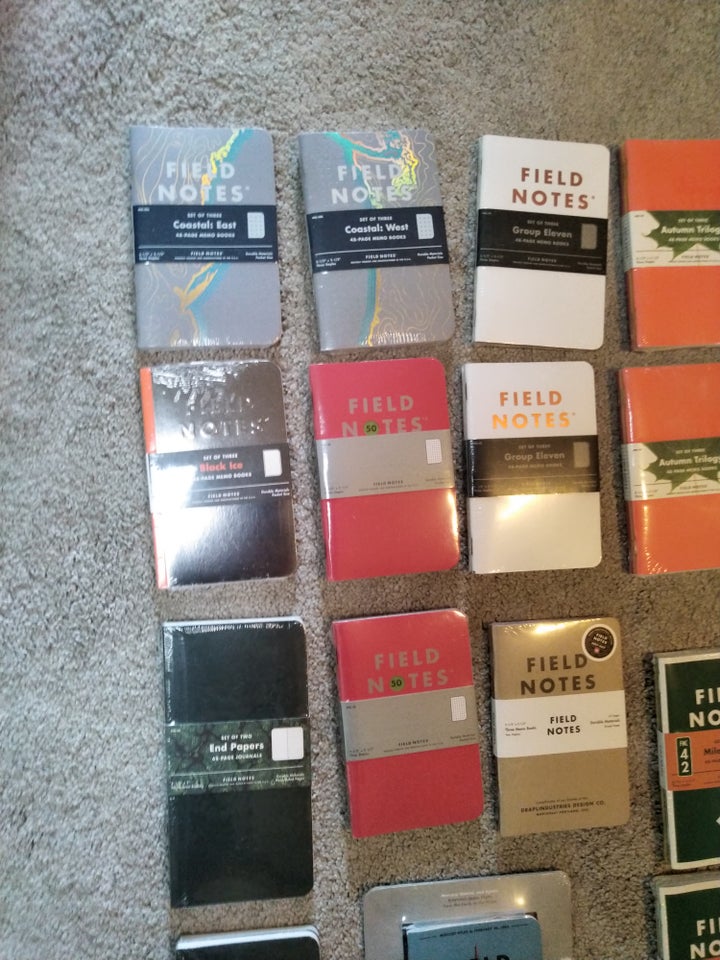 Andre samleobjekter, Field notes limited editions.