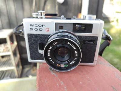 Ricoh, 500G, God, Fint lille og kompakt rangefinder kamera i noget perfekt og selvfølgelig testet og