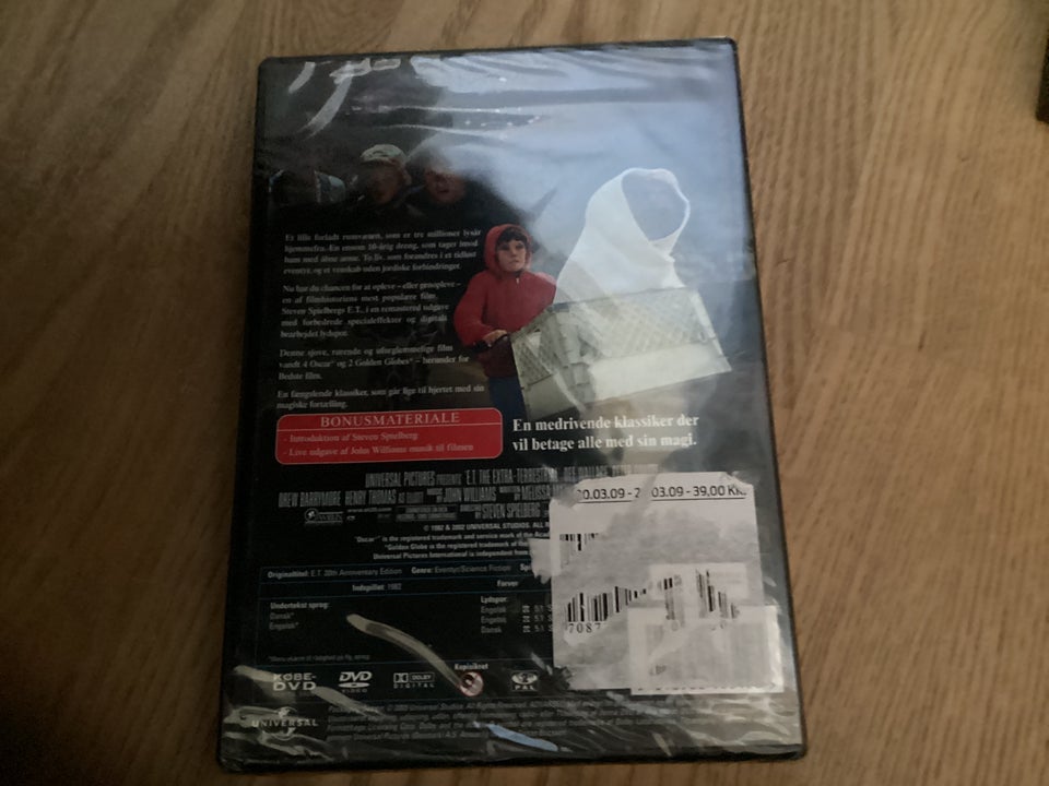 E.T., DVD, drama