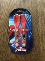 Andet, Ske og gaffel med Spider-man motiv, Marvel