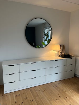 Kommode, b: 120 d: 47 h: 76, To styk IKEA Nordli Kommode med 6 skuffer (nypris 1870 per styk,-)
Rigt