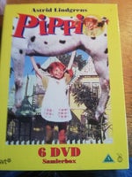 Pippi 6 dvd i boks, DVD, familiefilm