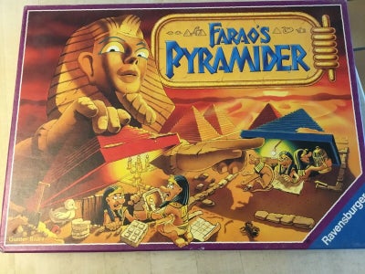 Faraos Pyramider, brætspil, Komplet. Flot stand.