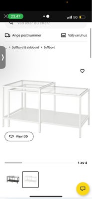 Sofabord, Ikea, Populært sofabord fra Ikea, fejler ikke noget