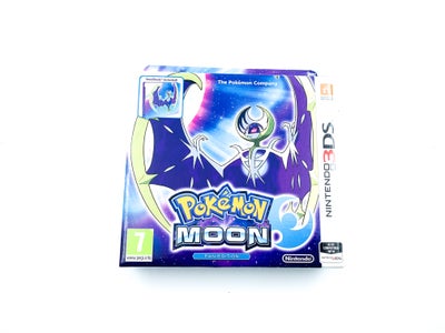 Pokemon Moon Fan Edition, Nintendo 3DS, Helt ny Pokemon Moon Fan Edition med spillet i folie

Kan se