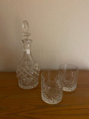 Glas, Glas, Frederik Bagger, To Frederik Bagger glas og karaffel 