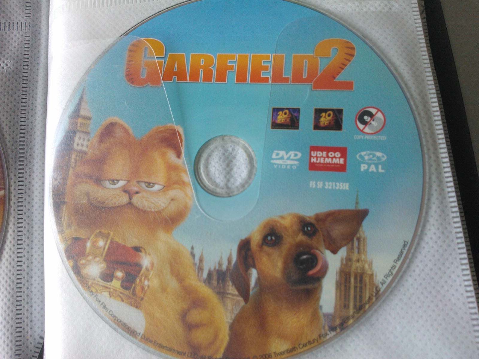 Garfield 2, DVD, tegnefilm – dba.dk – og Salg Nyt og Brugt