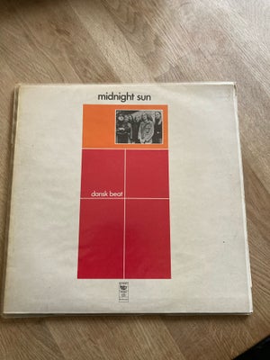 LP, Midnight Sun, Dansk beat, Rock, Visuelt vurderet
Cover VG
Lp VG+