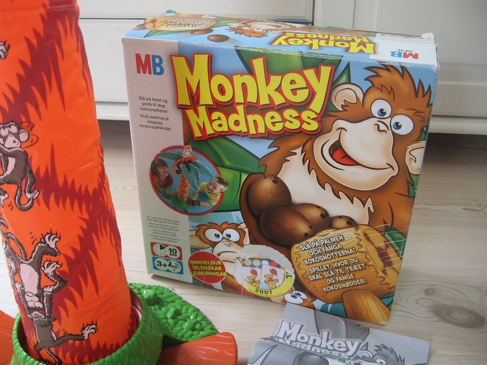 Monkey Madness, Børnespil fra 3 år, brætspil