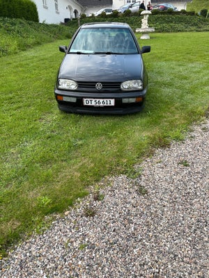 VW Golf III, 2,8 VR6, Benzin, 1996, km 32500, sortmetal, nysynet, 5-dørs, Hej sælger min gamle golf 