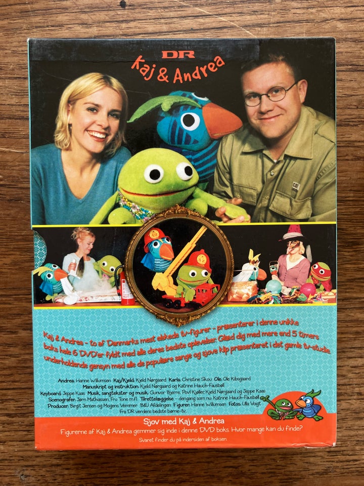 Kaj og Andrea , DVD, familiefilm