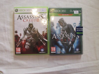 Diverse, Xbox 360, action, Diverse Xbox spil

Assassin's Creed 75,- kr..
Assassin's Creed 2 50,- kr.