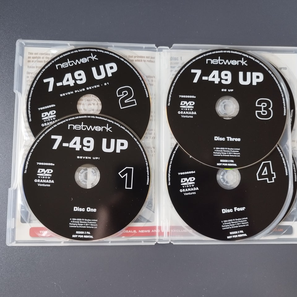 "UP" A Granada Documentary Series. 6 DVDs, DVD, dokumentar