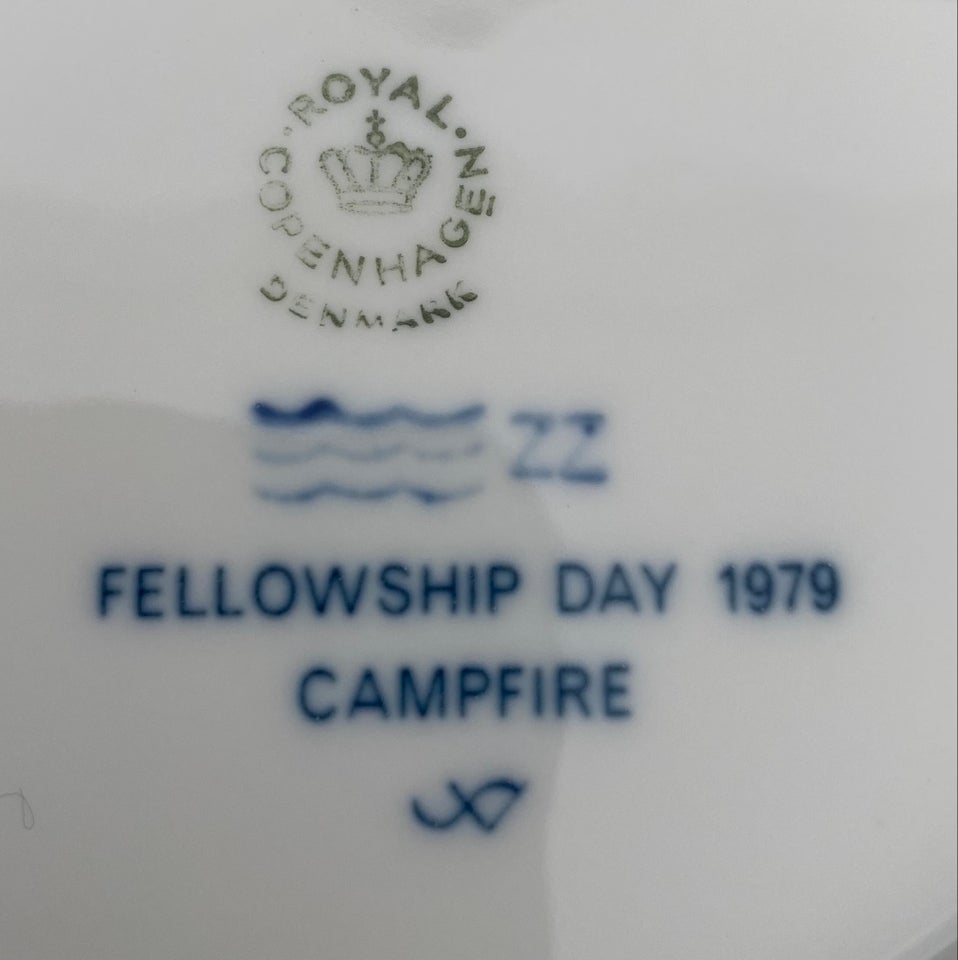 Spejder - Fellowship Day 1979 - Campfire, Royal Copenhagen,