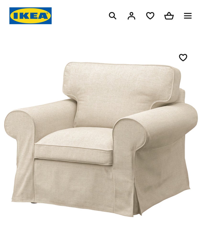 Lænestol Ektorp, nypris 2.200,-, IKEA