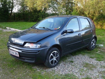 Fiat Punto, 1,2 16V SX, Benzin, 2001, km 266000, koksmetal, træk, aircondition, airbag, 5-dørs, serv