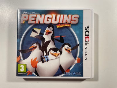 The Penguins of Madagascar, Nintendo 3DS, The Penguins of Madagaskar.

Komplet med manual. 

Kan spi