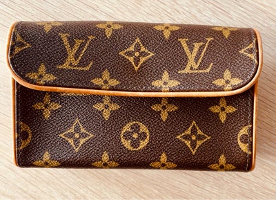 Anden håndtaske, Louis Vuitton, lærred, Lille bæltetaske, udgået model. God stand, men med lette bru