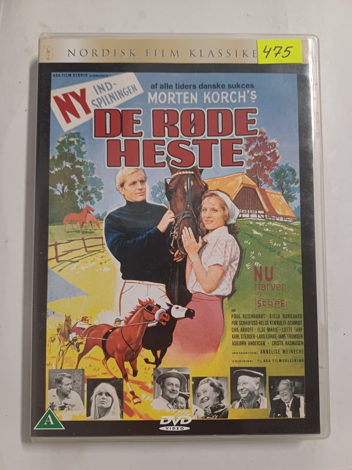 De røde heste, DVD, familiefilm