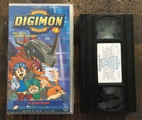 Børnefilm, Digimon, instruktør VHS