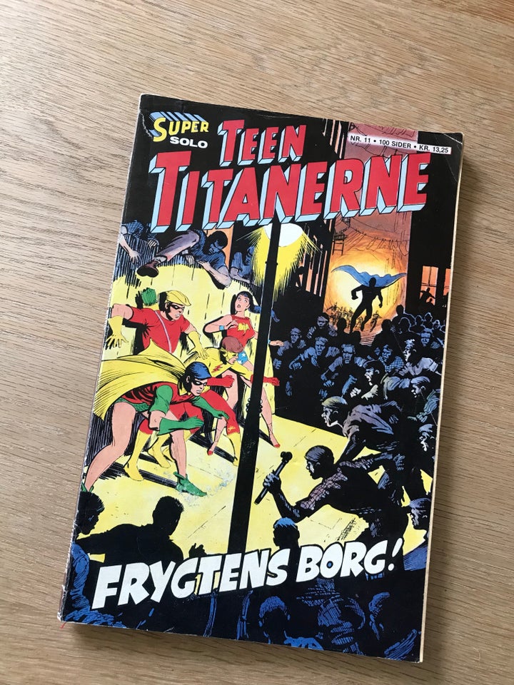 Teen titanerne, Tegneserie