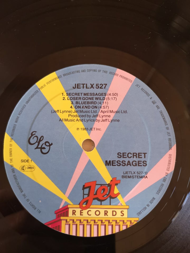 LP, SOLGT Electric Light Orchestra, Secret Messages