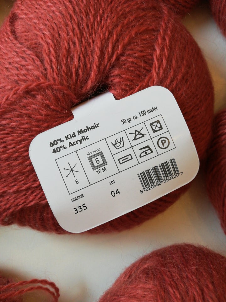 Garn, Dolce Kid Mohair