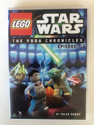 Lego Star Wars - the yoda chronicles eps 1-3, instruktør Lego, DVD, animation
