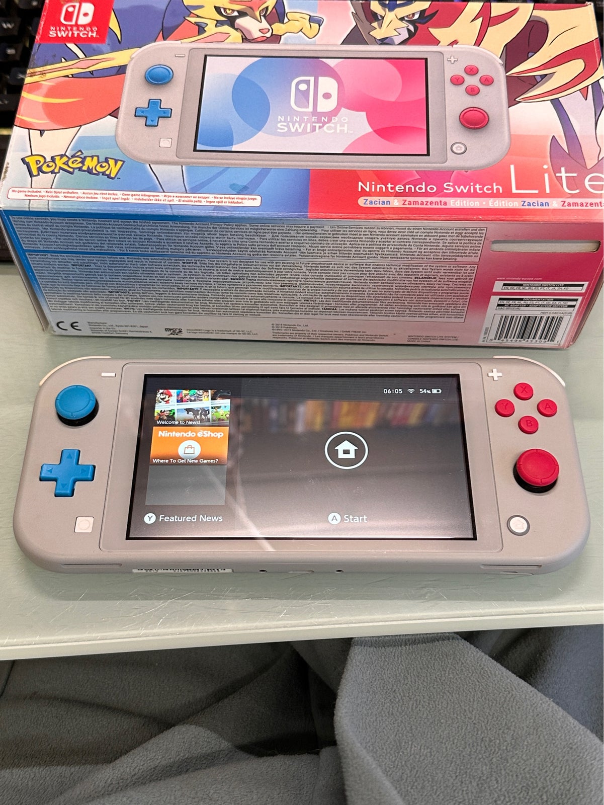Nintendo Switch, Pokemon edition, Perfekt